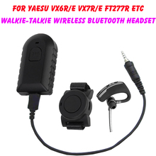 Walkie Talkie Wireless Bluetooth Headset Two Way Radio Wireless Headphone Earpiece For Yaesu Vertex VX-6R VX-7R VX6R VX7R FT-270